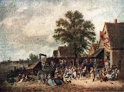 TENIERS, David the Younger The Village Feast gh